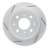 810-67036L Geoperformance Slotted Brake Rotor, 1990-2006 Infiniti/Nissan, Position: Rear Left