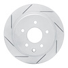810-67050L Geoperformance Slotted Brake Rotor, Fits Select Multiple Makes/Models, Position: Rear Left - image 1