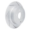 810-67050R Geoperformance Slotted Brake Rotor, Fits Select Multiple Makes/Models, Position: Rear Right - image 2