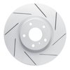 810-67052R Geoperformance Slotted Brake Rotor, Fits Select Infiniti/Nissan, Position: Front Right - image 1