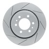 810-67085L Geoperformance Slotted Brake Rotor, 1998-2015 Infiniti/Nissan, Position: Front Left