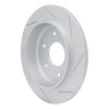 810-67090L Geoperformance Slotted Brake Rotor, 2004-2015 Infiniti/Nissan, Position: Rear Left - image 4