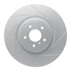 810-68012R Geoperformance Slotted Brake Rotor, Fits Select Infiniti/Nissan, Position: Front Right - image 1