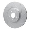 810-68012R Geoperformance Slotted Brake Rotor, Fits Select Infiniti/Nissan, Position: Front Right - image 2