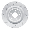810-73063L Geoperformance Slotted Brake Rotor, 2011-2018 Audi/Volkswagen, Position: Rear Left - image 1