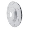 810-73063L Geoperformance Slotted Brake Rotor, 2011-2018 Audi/Volkswagen, Position: Rear Left - image 2