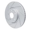 810-73065L Geoperformance Slotted Brake Rotor, 2011-2017 Audi/Volkswagen, Position: Front Left - image 2