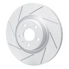810-73080L Geoperformance Slotted Brake Rotor, Fits Select Audi/Volkswagen, Position: Front Left - image 2