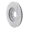 810-74028L Geoperformance Slotted Brake Rotor, Fits Select Audi/Volkswagen, Position: Front Left - image 4
