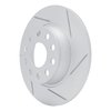 810-74031R Geoperformance Slotted Brake Rotor, Fits Select Multiple Makes/Models, Position: Rear Right - image 2