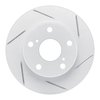 810-76051R Geoperformance Slotted Brake Rotor, 1992-2001 Lexus/Toyota/Scion, Position: Front Right - image 1