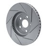 810-76068L Geoperformance Slotted Brake Rotor, 2000-2010 Multiple Makes/Models, Position: Front Left - image 4