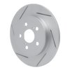 810-76083L Geoperformance Slotted Brake Rotor, Fits Select Multiple Makes/Models, Position: Rear Left - image 2