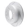 810-76127L Geoperformance Slotted Brake Rotor, 2001-2009 Lexus/Toyota/Scion, Position: Rear Left - image 2