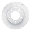 810-76136L Geoperformance Slotted Brake Rotor, Fits Select Lexus/Toyota/Scion, Position: Front Left - image 1
