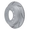 810-76143L Geoperformance Slotted Brake Rotor, Fits Select Lexus/Toyota/Scion, Position: Rear Left - image 2