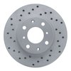820-01010L Geoperformance Drilled Brake Rotor, 2004-2010 Multiple Makes/Models, Position: Front Left