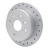 820-01011L Geoperformance Drilled Brake Rotor, 2004-2010 Multiple Makes/Models, Position: Rear Left - image 2