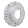 820-02029R Geoperformance Drilled Brake Rotor, 1997-2004 Porsche, Position: Rear Right - image 2