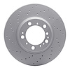 820-02066D Geoperformance Drilled Brake Rotor, 1999-2021 Porsche, Position: Rear Right