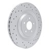820-02102R Geoperformance Drilled Brake Rotor, 2015-2018 Porsche, Position: Rear Right - image 2