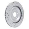 820-02102R Geoperformance Drilled Brake Rotor, 2015-2018 Porsche, Position: Rear Right - image 4
