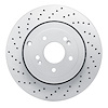 820-03031L Geoperformance Drilled Brake Rotor, 2010-2016 Kia/Hyundai/Genesis, Position: Rear Left - image 1