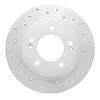 820-03037L Geoperformance Drilled Brake Rotor, Fits Select Kia/Hyundai/Genesis, Position: Rear Left - image 1