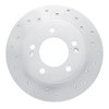 820-03037R Geoperformance Drilled Brake Rotor, Fits Select Kia/Hyundai/Genesis, Position: Rear Right - image 1