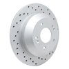 820-03050R Geoperformance Drilled Brake Rotor, 2010-2021 Kia/Hyundai/Genesis, Position: Rear Right - image 2