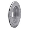 820-11012L Geoperformance Drilled Brake Rotor, 2005-2007 Land Rover, Position: Rear Left - image 4