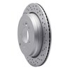820-11012R Geoperformance Drilled Brake Rotor, 2005-2007 Land Rover, Position: Rear Right - image 2