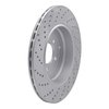 820-11020R Geoperformance Drilled Brake Rotor, 2010-2013 Land Rover, Position: Rear Right - image 4