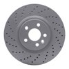 820-11025L Geoperformance Drilled Brake Rotor, 2015-2019 Multiple Makes/Models, Position: Front Left - image 1