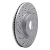 820-11025L Geoperformance Drilled Brake Rotor, 2015-2019 Multiple Makes/Models, Position: Front Left - image 2