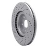 820-11025R Geoperformance Drilled Brake Rotor, 2015-2019 Multiple Makes/Models, Position: Front Right - image 4