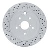 820-13022L Geoperformance Drilled Brake Rotor, 2008-2020 Subaru, Position: Rear Left - image 1