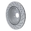 820-13022L Geoperformance Drilled Brake Rotor, 2008-2020 Subaru, Position: Rear Left - image 4