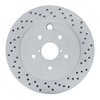 820-13022R Geoperformance Drilled Brake Rotor, 2008-2020 Subaru, Position: Rear Right - image 1