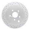820-13023R Geoperformance Drilled Brake Rotor, Fits Select Multiple Makes/Models, Position: Rear Right - image 1