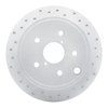 820-13024R Geoperformance Drilled Brake Rotor, 2015-2021 Subaru, Position: Rear Right - image 1
