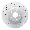 820-13034L Geoperformance Drilled Brake Rotor, Fits Select Multiple Makes/Models, Position: Front Left - image 1