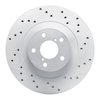820-13034R Geoperformance Drilled Brake Rotor, Fits Select Multiple Makes/Models, Position: Front Right - image 1