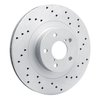 820-13034R Geoperformance Drilled Brake Rotor, Fits Select Multiple Makes/Models, Position: Front Right - image 2