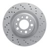 820-16013R Geoperformance Drilled Brake Rotor, Fits Select Alfa Romeo, Position: Rear Right - image 1