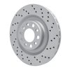 820-16013R Geoperformance Drilled Brake Rotor, Fits Select Alfa Romeo, Position: Rear Right - image 2