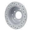 820-21013L Geoperformance Drilled Brake Rotor, 2010-2013 Kia/Hyundai/Genesis, Position: Rear Left - image 4