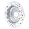 820-21027L Geoperformance Drilled Brake Rotor, 2009-2010 Kia/Hyundai/Genesis, Position: Rear Left - image 4