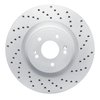 820-21038R Geoperformance Drilled Brake Rotor, Fits Select Kia/Hyundai/Genesis, Position: Front Right - image 1
