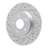 820-21047L Geoperformance Drilled Brake Rotor, Fits Select Kia/Hyundai/Genesis, Position: Rear Left - image 2